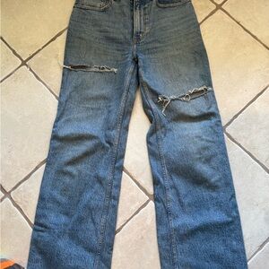 Abercrombie & Fitch Women's Straight Jeans size 27 LONG